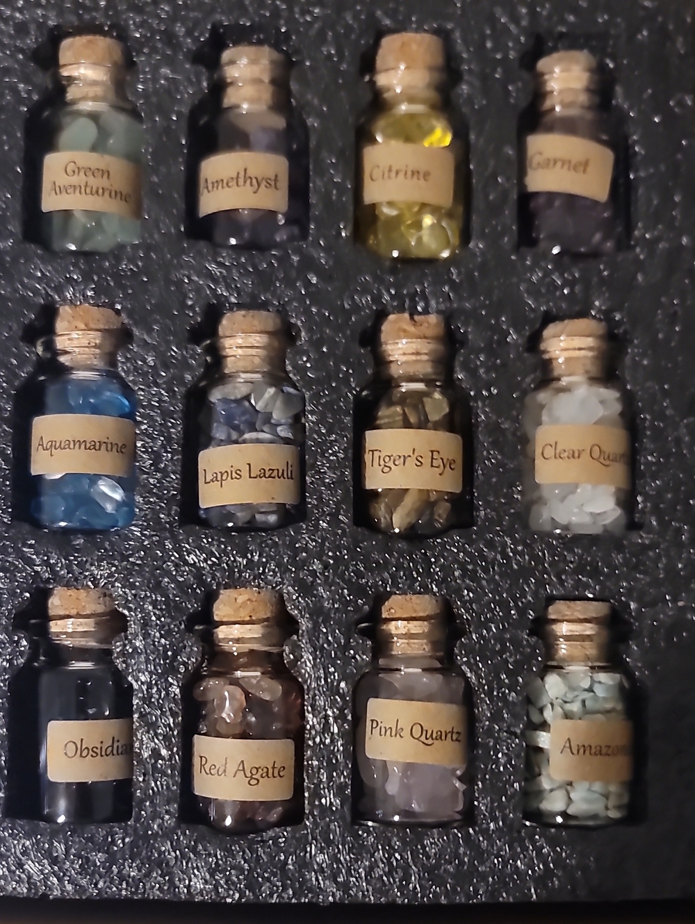 Crystals In Jars Nwt